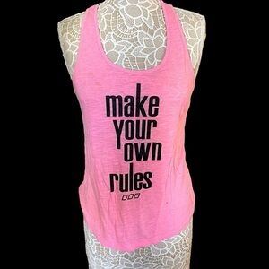 Lorna Jane tank top pinky peach